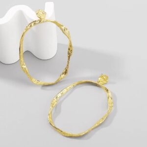 Gothic Hoop Earrings