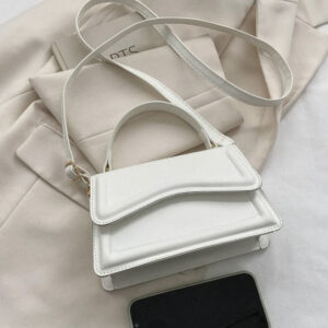 Vintage White Minimalist Bag